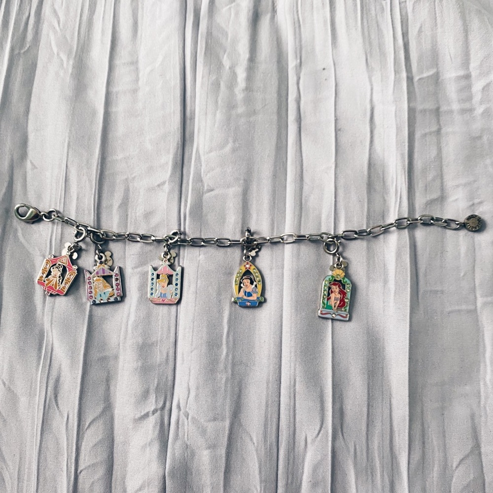 Authentic Disney Princes charm bracelet